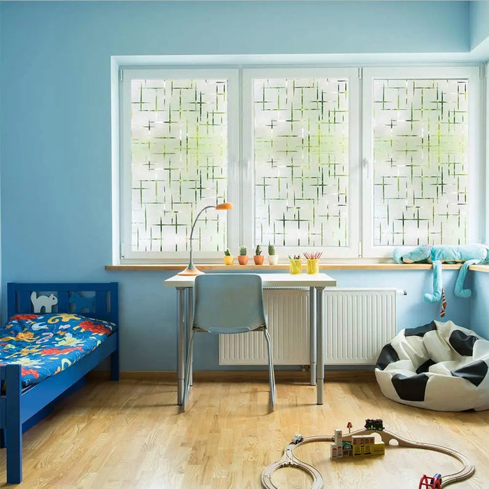 Frost Window Film - Non-Adhesive Privacy & Decorative Cling For Glass Windows