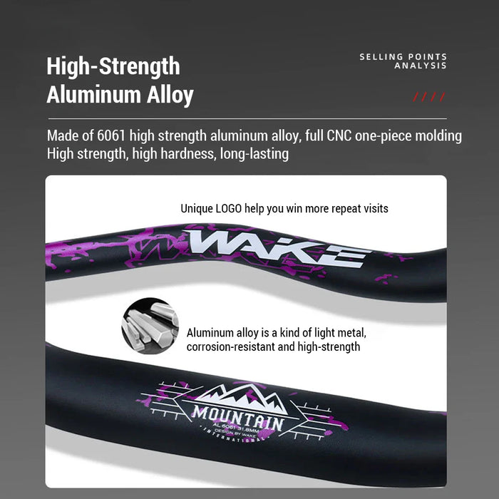 31.8Mm 55Mm Rise 780Mm Length Matte Finish Mtb Handlebar