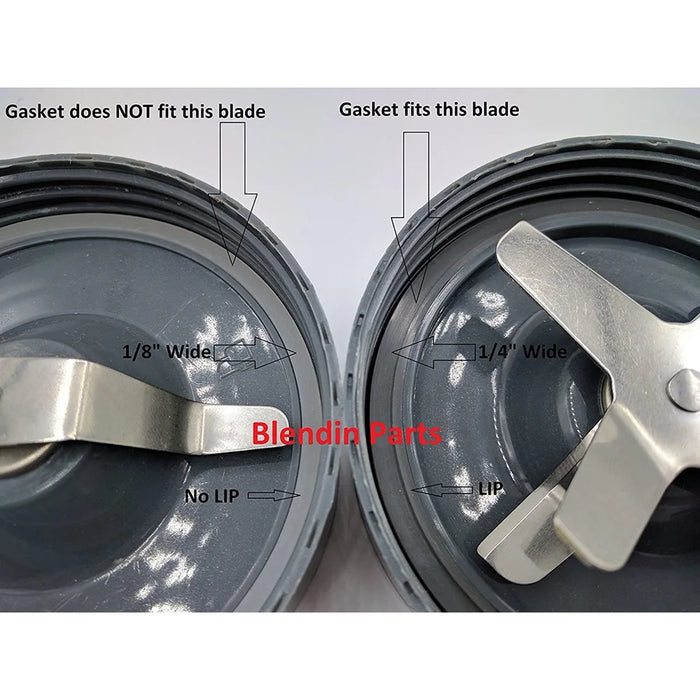 3 Pieces Gaskets With Lip Compatible With Nutribullet 900W Blenders Juicers