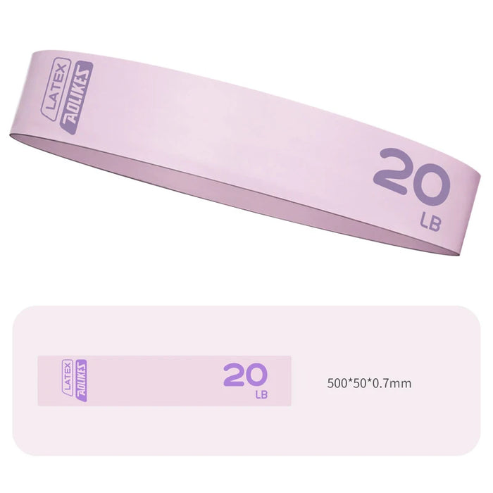 Resistance Loop Band For Home Fitness Elastic Workout & Physical Therapy