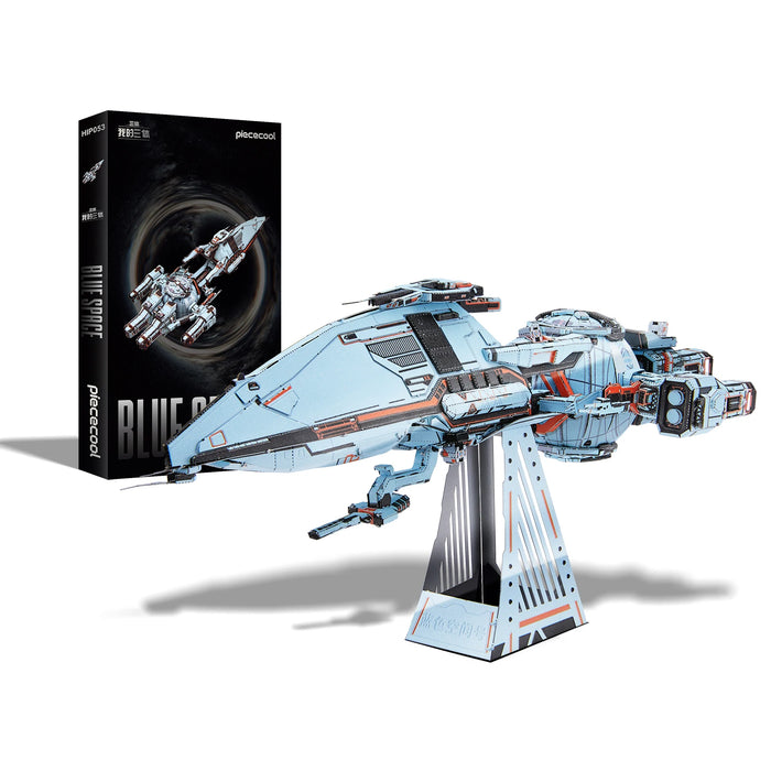 Blue Space 3D Metal Puzzle Kit Diy Craft Gift