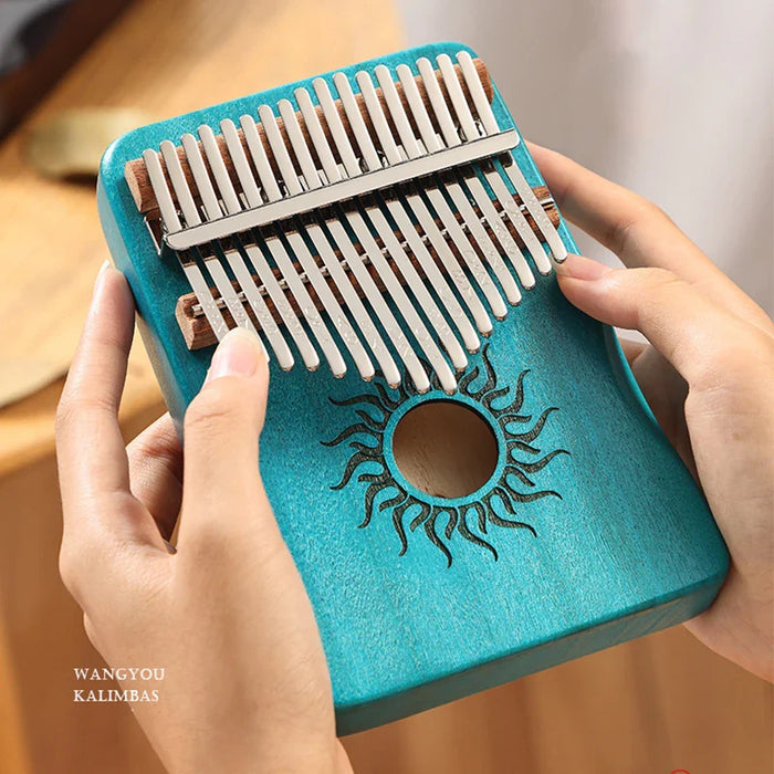 17 / 21 Key Maple Wood Kalimba Finger Piano For Beginners