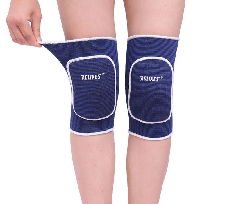 Pair of Kids & Adult Sponge Knee Pads For Dancing Skating Cycling Anti Crash Protection