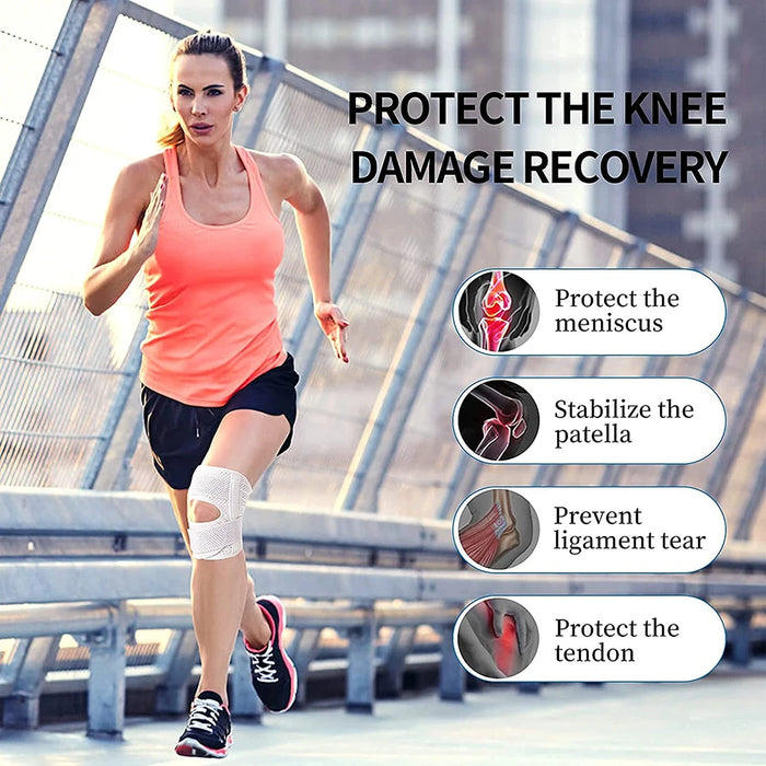 Sport Compression Knee Support Sleeve For Basketball & Volleyball