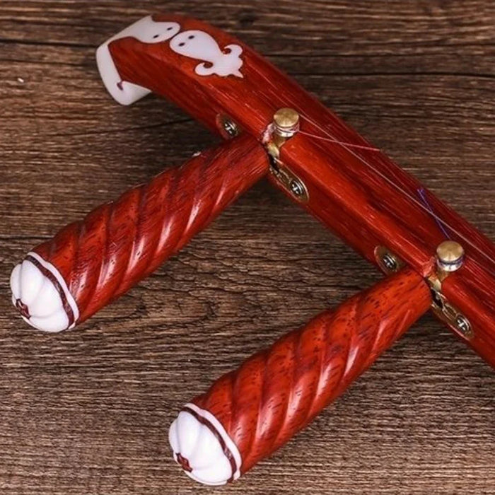 Traditional 2 String Wooden Erhu For Adults