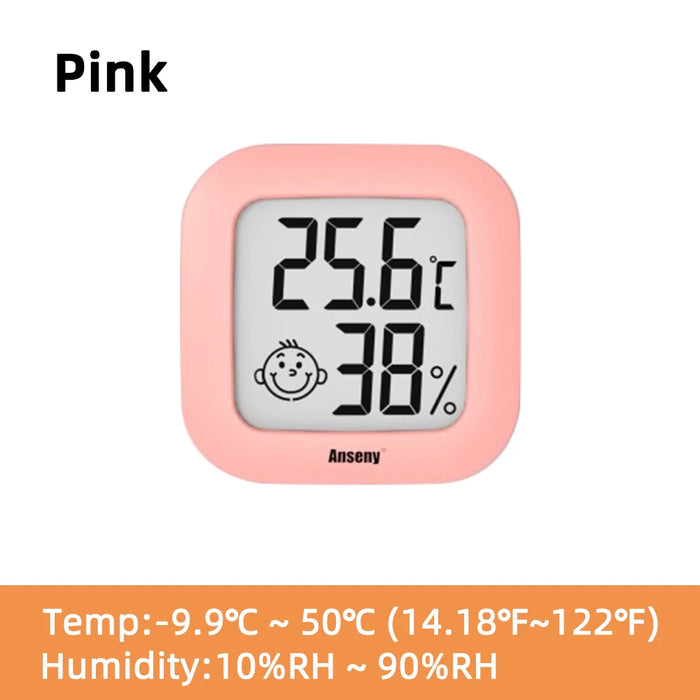 Lcd Digital Thermometer Hygrometer Indoor / Outdoor Temperature & Humidity Meter