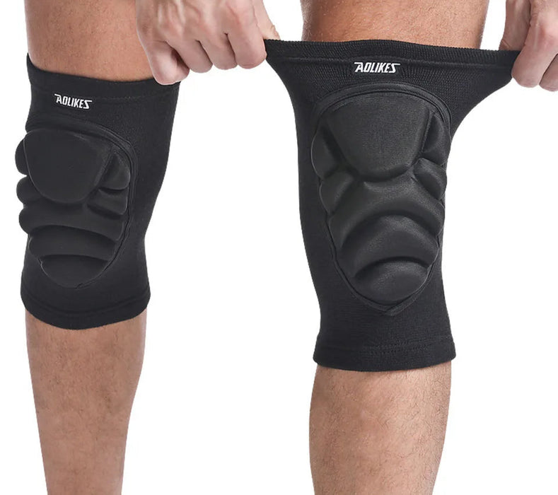 Pair of Anti Slip Knee Pads For Sports Thick Eva Foam