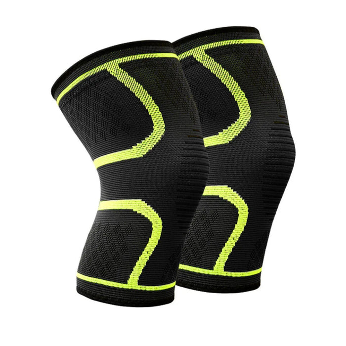 Pair of Knee Braces For Pain Relief Compression Sleeve For Men & Women Meniscus Tear Support Running