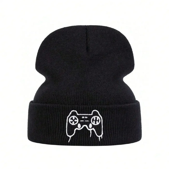Unisex Game Console Controller Knit Beanie Autumn / Winter Warm Hat For Women / Men