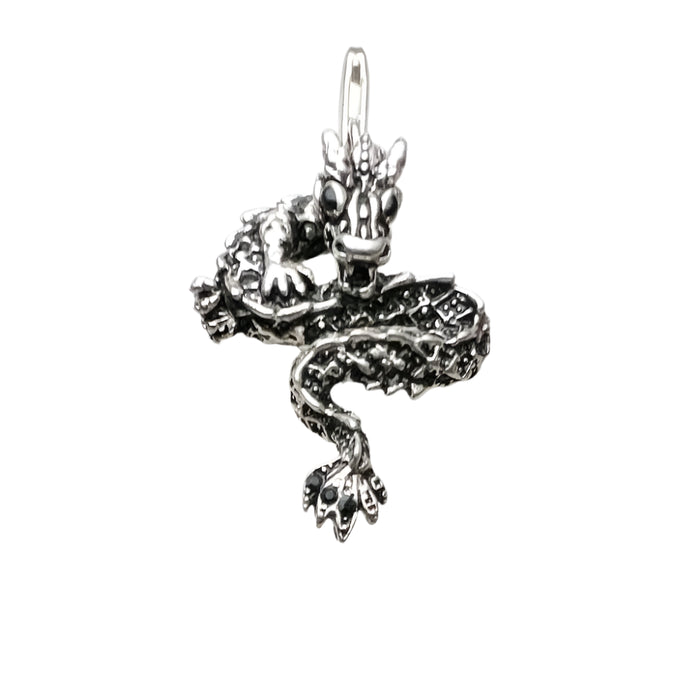 925 Sterling Silver Dragon Myth Pendant Fashion Jewelry For Men & Women