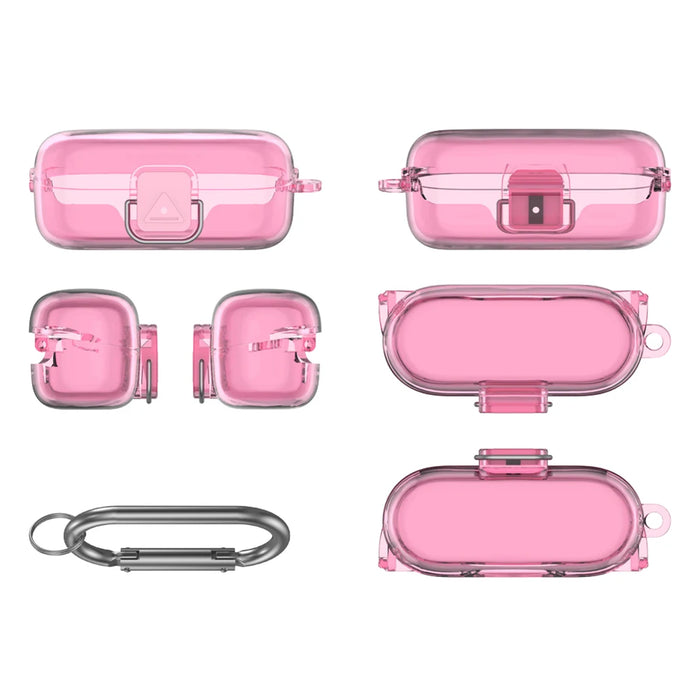 Transparent Case For Sony Wf-C510 Tpu Protective Skin Case Anti-Fall Dust Charging Ear Case Shockproof Earphone Earphone Case