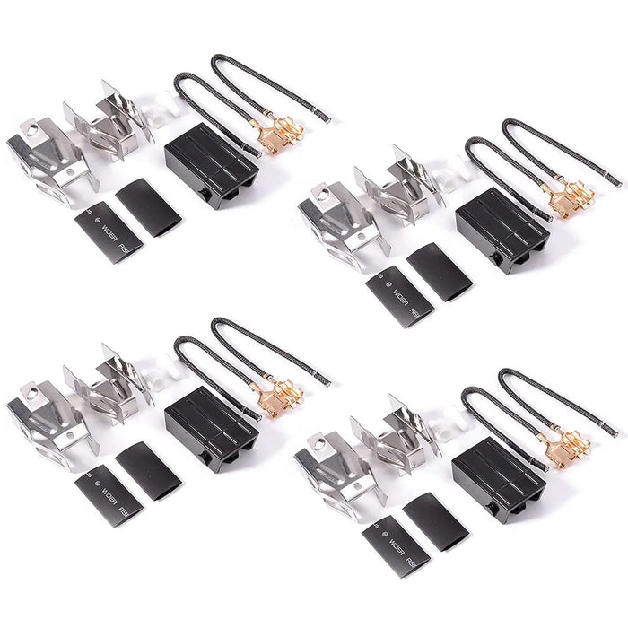 4 Pack 330031 Range Burner Receptacle Kit Compatible With Whirlpool Kenmore Range Ap3075808 814399 5303935058 5301167733 Wb17X210