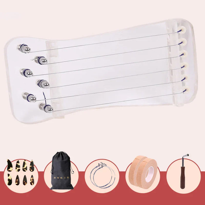 Portable 6 String Guzheng Finger Trainer For Beginners