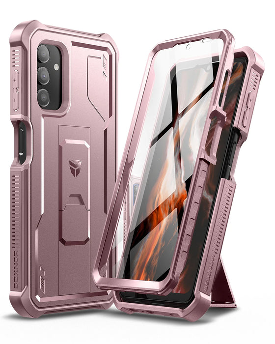 For Samsung Galaxy A13 5G Full Body Bumper Military Grade Armor Shockproof Shell Case Built In Screen Protector Kickstand