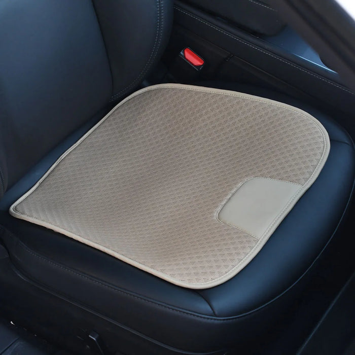 Breathable Ice Silk Car Seat Cushion Single Front Protector For Driver Summer Cool Accessory