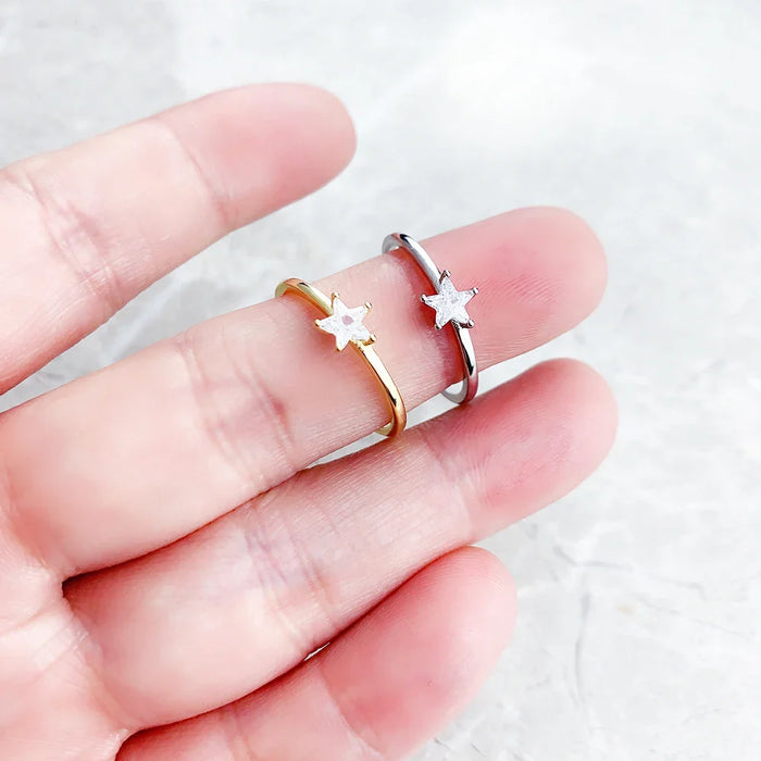 925 Sterling Silver Magical Star Ring For Women