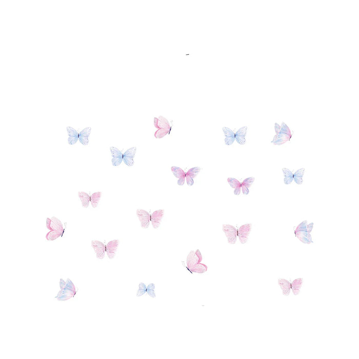 Charming Butterfly Wall Decals For Girls Room