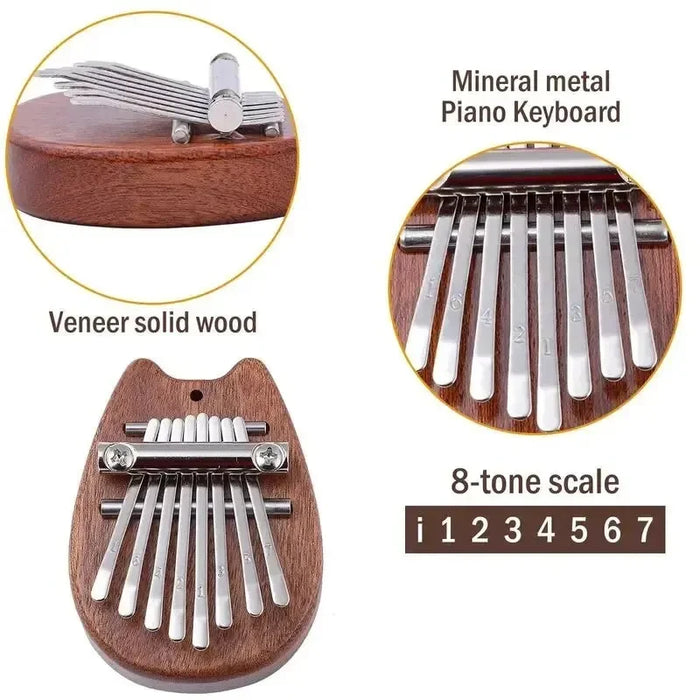 Mini Wood Kalimba High Quality Thumb Piano