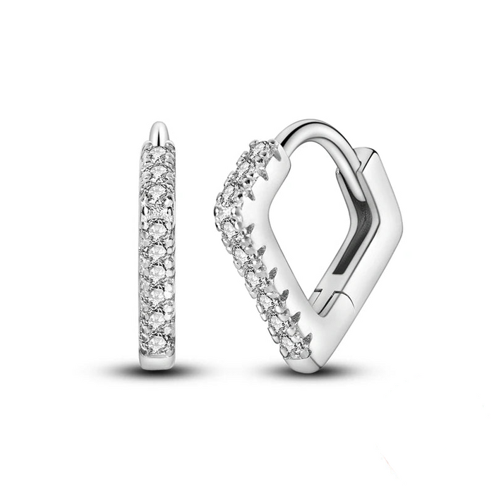 925 Sterling Silver Butterfly Hoop Earrings Elegant Gift For Women