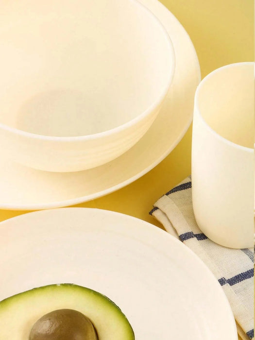 4 / 16 / 20 / 24 / 32 Piece Reusable Plastic Tableware Set For Home Camping Picnics