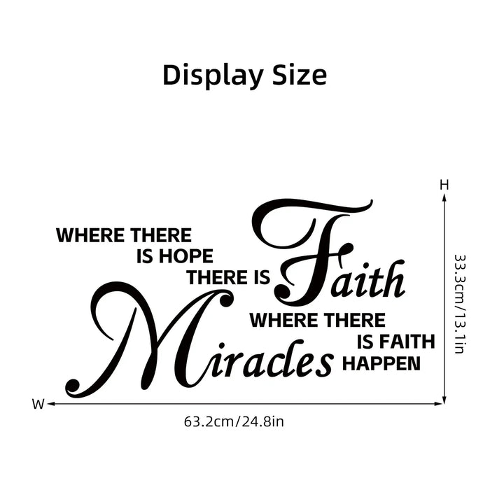 Positive Text Wall Stickers For Kids Study Room Decor