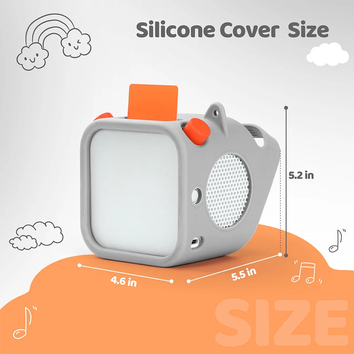 For Yoto Mini Silicone Case Protective Cover With Lanyard Anti-Drop Audio Music Player Protective Sleeve Case For Yoto Mini