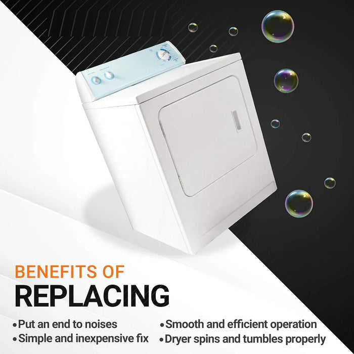 Dc97-16782A Dryer Drum Roller Assembly For Samsung Dryers Dc97-07523A Dc97-07523B Ps4221885 Ap5325135