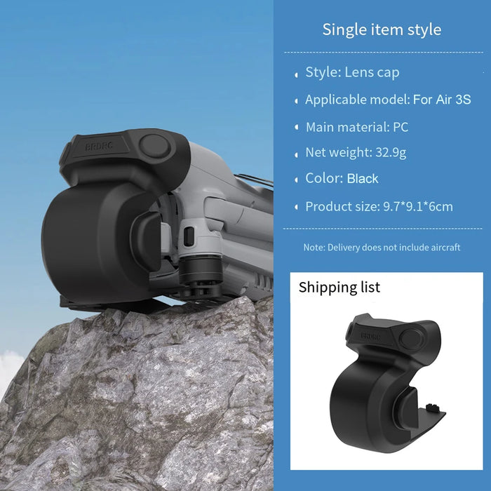 Lens Protection Cover For Dji Air 3S Drone Gimbal Lens Protection Cover Anti-Collision Lens Protective Cover For Dji Air 3S