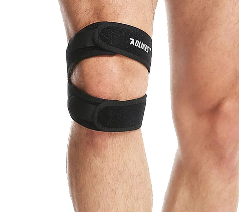 Knee Support Strap For Sports Elastic Bandage Protector For Running Football Fitness