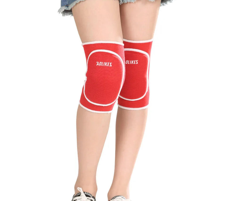 Pair of Kids Thick Sponge Knee Pads For Sports And Gym