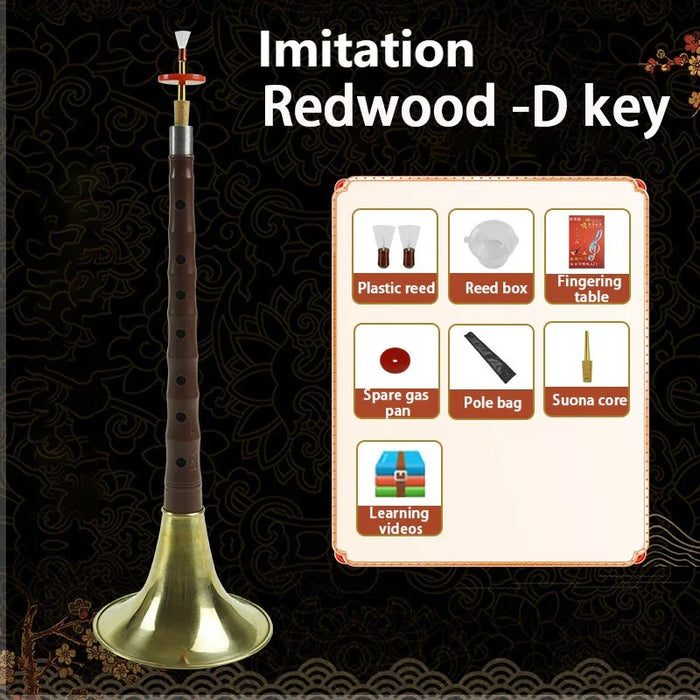 Traditional Abs Resin Suona For Chinese Folk Music Adult Beginners