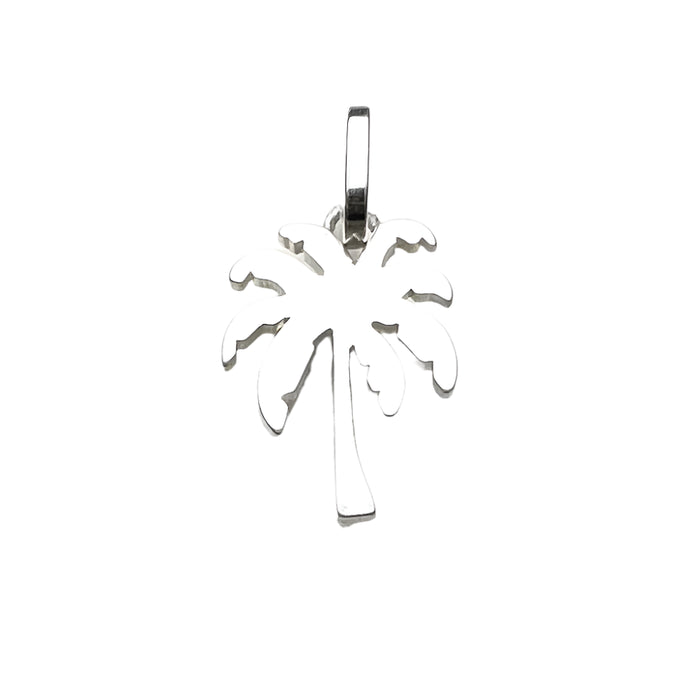 925 Sterling Silver Coconut Palm Tree Pendant European Style Gift For Women & Men