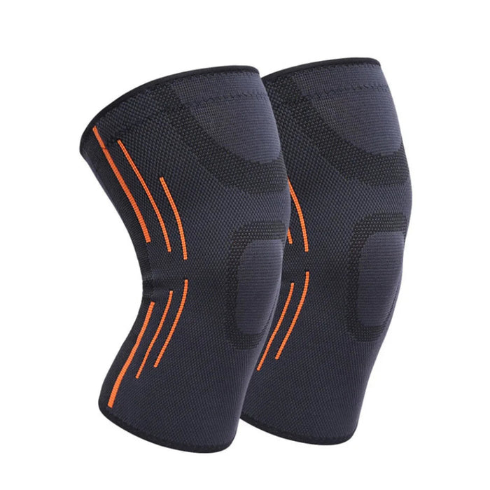 Pair of Fitness Knee Pads Elastic Support For Sports
