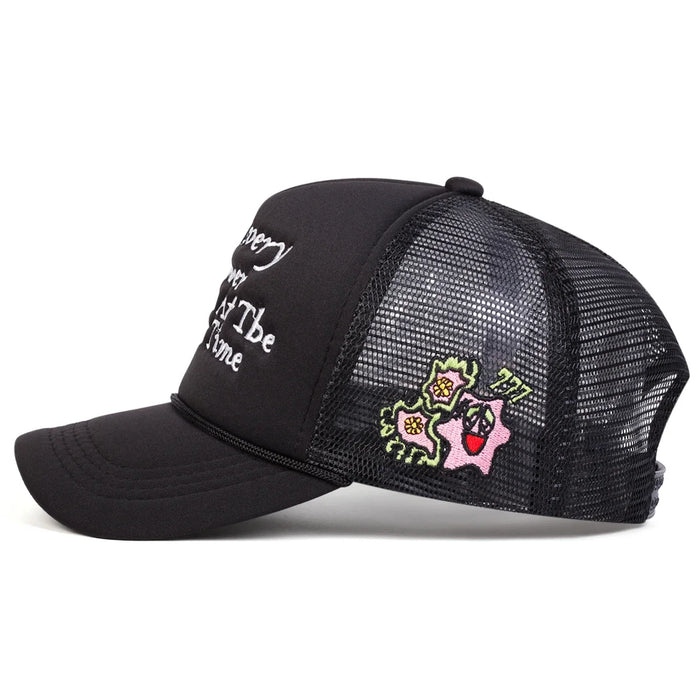 Embroidered Unisex Baseball Cap Adjustable Sun Hat