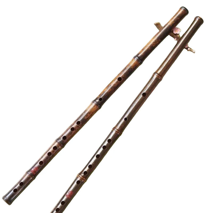 Traditional Purple Bamboo Flute For Adults