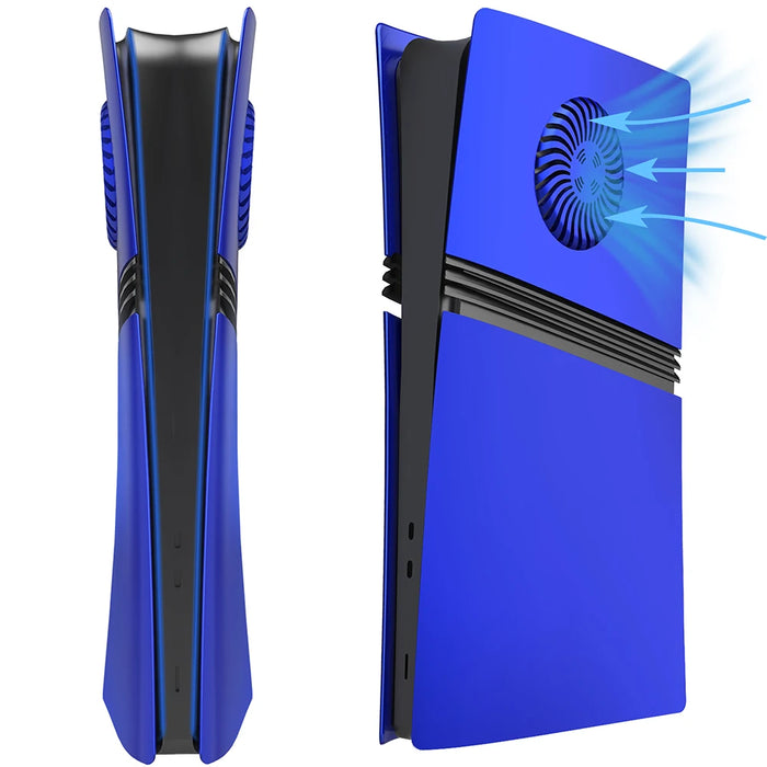 For Ps5 Pro Cover Face Plate Replacement Shell Anti-Scratch Faceplate With Cooling Vent For Ps5 Pro Disc / Digital Edition Console