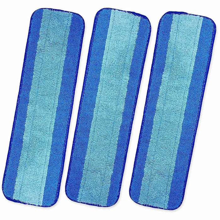 3 Pieces Replacement Mop Pads For Bona Hardwood Mop Floor Cleaner Accessoriess Microfiber Reusable Mop Floor Pad
