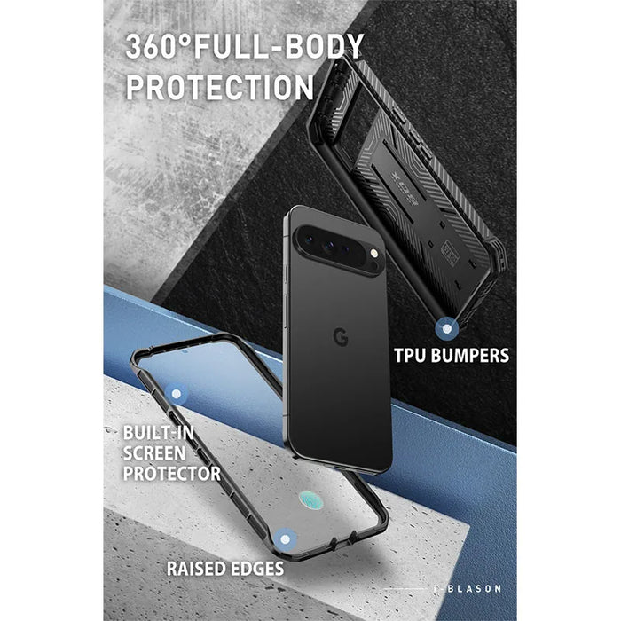 For Google Pixel 9 Pro Xl Armorbox Full-Body Rugged Bumper Protective Phone Case With Built-In Screen Protector