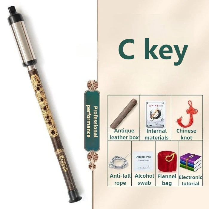 Professional Bamboo Bawu Flute For Beginners