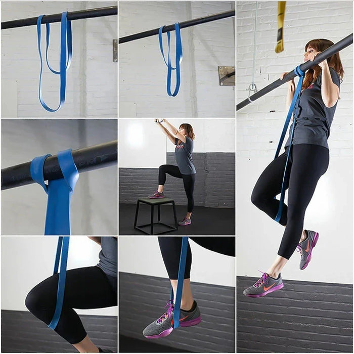 Flexible Gym Resistance Belt For Pull Ups
