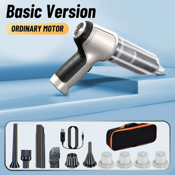 Powerful Wireless Car Vacuum Cleaner Strong Suction Home Appliance Gift