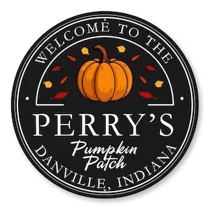 Home Garden Pumpkin Patch Sign