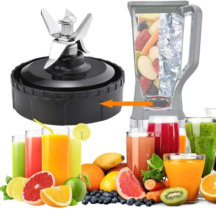 Extractor Blade Assembly Replacement Part 322Kku770 For Nutri Ninja Bl770 Bl771 Bl773Co 6 Fins