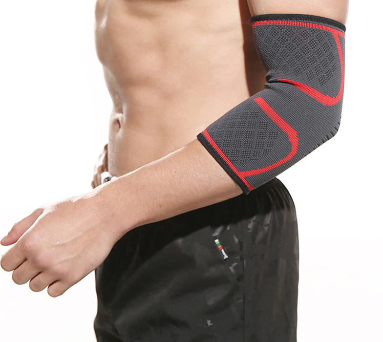 Sports Elbow Brace For Tendonitis & Pain Relief Elastic Compression Sleeve For Golf & Tennis