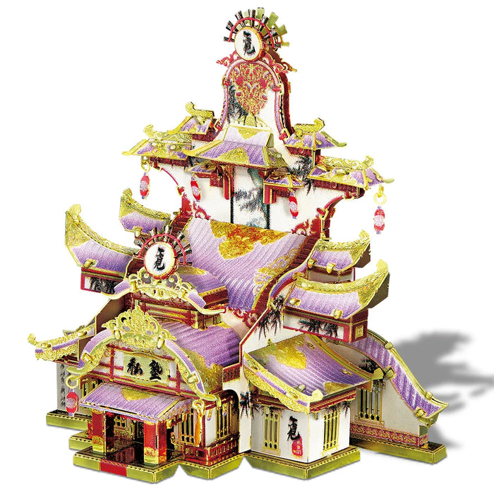 Chinese Ancient Buildings 3D Metal Puzzle Kit For Home Decor