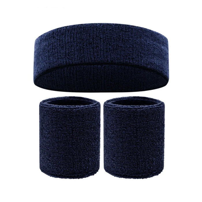 Men Sweat Band Set Ideal For Sports & Workouts