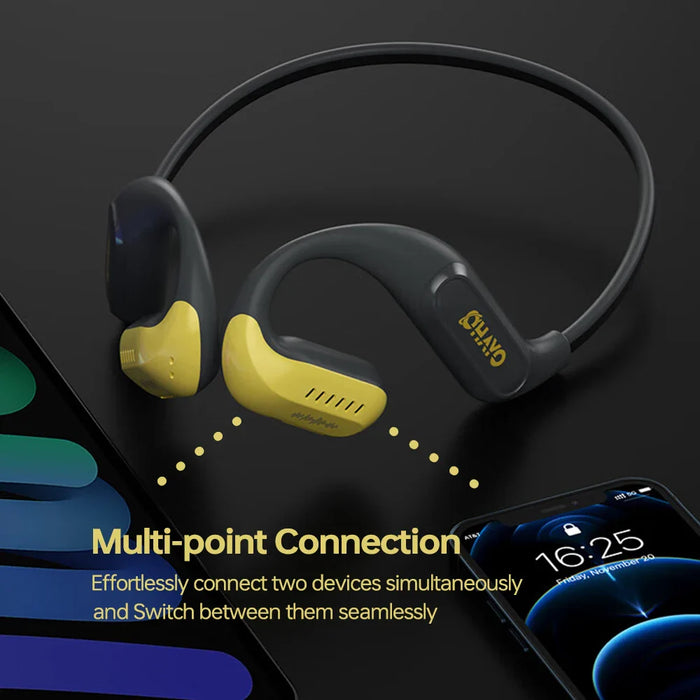 Wireless Open Ear Headphones With Mp3 Player & Noise Reduction