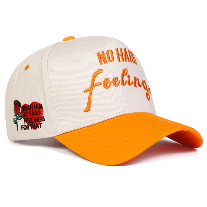 Embroidered Unisex Love Rose Baseball Cap Adjustable Outdoor Sun Hat