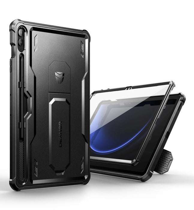 For Samsung Galaxy Tab S9 Fe Plus Heavy Shockproof Full Body Protective Case Withbuilt In Screen Protector & Pen Holder