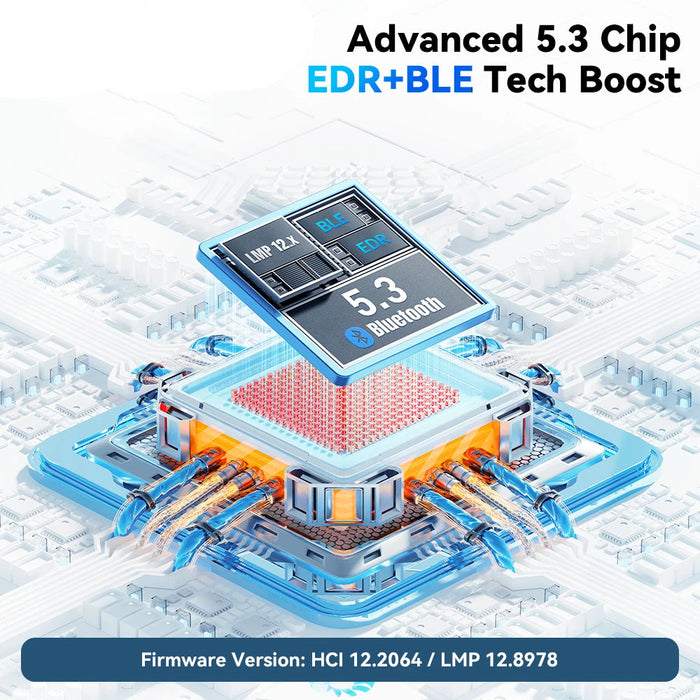 Usb Bluetooth Adapter Dongle Bluetooth 5.3 For Pc Laptop Speaker Audio Receiver Wireless Mouse Keyboard Usb Transmitter